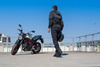 Kurtka motocyklowa tekstylna miejska Shima DAYBREAKER szary/czarny
