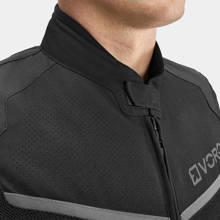 Kurtka motocyklowa VORG NANO BLACK czarny
