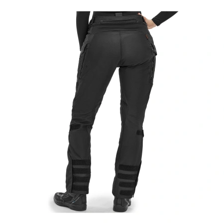 Spodnie motocyklowe damskie SHIMA DUNE LADY SHORT BLACK czarny