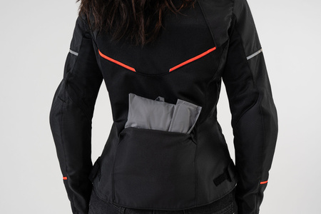 Damska kurtka motocyklowa tekstylna miejska Shima X-MESH 2.0 czerwony