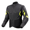 Kurtka motocyklowa tekstylna Rebelhorn HIKER IV czarny-antracyt-żółty fluo