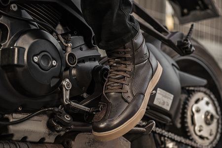 Buty motocyklowe trampki Shima BLAKE BOOTS brązowy