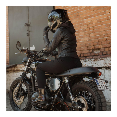 Damskie leginsy motocyklowe OZONE CHICA BLACK