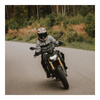 Damska kurtka motocyklowa miejska tekstylna OZONE DART SILVER czarna