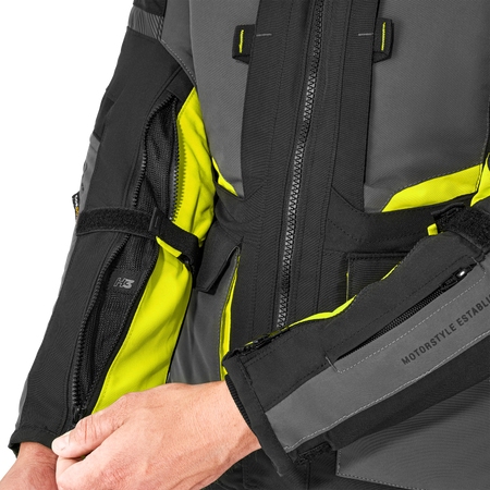 Kurtka motocyklowa tekstylna miejska Shima HERO 2.0 fluo