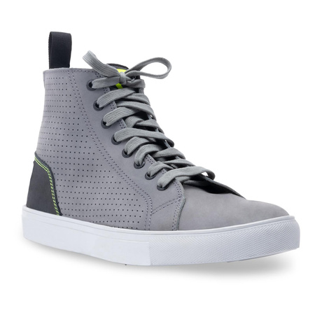 Buty motocyklowe miejskie/trampki Rebelhorn TRAMP II szary-czarny-żółty fluo