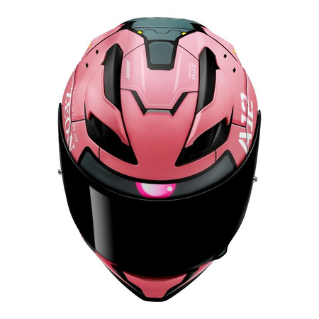 Kask integralny HJC F71 ZAKU BANDAI NAMCO RED/BLACK czerwony czarny