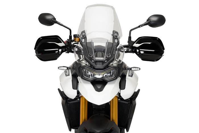 Poszerzenie handbarów PUIG do Triumph Tiger 900 20-24 Czarny