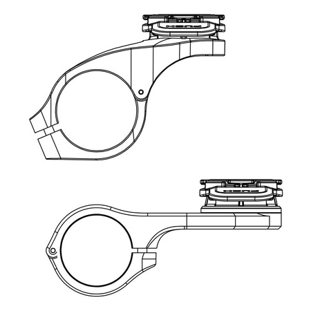 Podstawa QUAD LOCK PRO na mostek rowerowy
