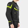 Kurtka motocyklowa VORG HORNET FLUO czarny żółty fluo