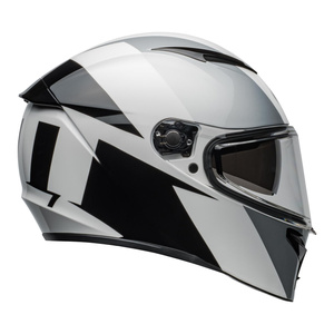 Kask motocyklowy BELL Lithium Shear srebrny/biały