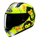 Kask motocyklowy integralny HJC C10 Geti zielony/czarny