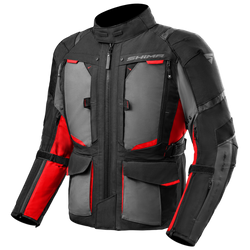 Kurtka motocyklowa tekstylna miejska Shima HERO 2.0 czerwony