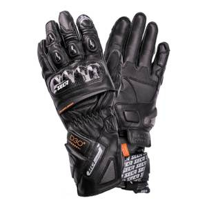 Rękawice motocyklowe SECA TRACKDAY BLACK czarny