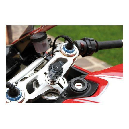 LAMPA Opti Tube, mocowanie w sztycy widelca motocykla - Ø 15-17,2 mm