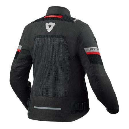 Kurtka motocyklowa tekstylna damska REVIT TORNADO 4 LADY H2O BLACK/ANTHRACITE czarny szary