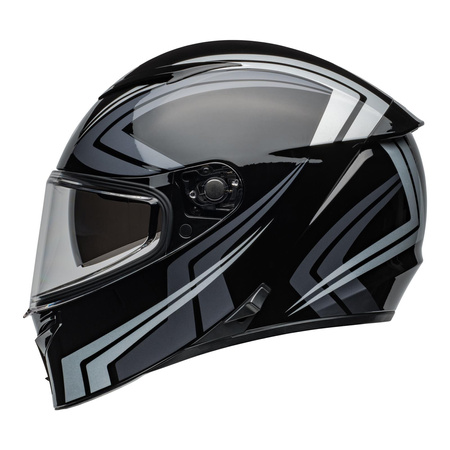 Kask motocyklowy BELL Lithium Jetstream czarny/srebrny