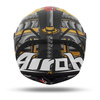 Kask motocyklowy AIROH CONNOR SAMURAI MATT szary złoty czerwony