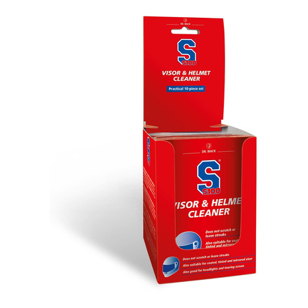 S100 Visor & Helmet Cleaner – Chusteczka Czyszcząca Do Kasku, 1 Szt