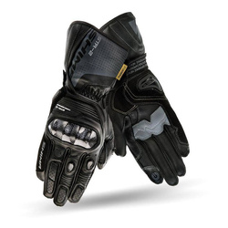 Rękawice motocyklowe skórzane sportowe Shima STR-2 GLOVES czarny