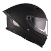 Kask motocyklowy MT BRAKER SV SOLID MATT BLACK czarny mat