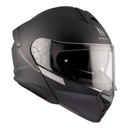 Kask motocyklowy MT GENESIS SV SOLID MATT BLACK czarny mat