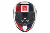 Kask motocyklowy MT THUNDER 4 SV THREADS GLOSS WHITE/BLUE biały niebieski czerwony