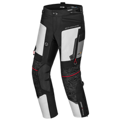 Spodnie motocyklowe SHIMA TRACKER LIGHT GREY szary