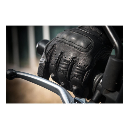 Damskie rękawice motocyklowe turystyczne Shima GT-1 WP czarny