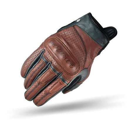 Rękawice motocyklowe miejskie Shima CALIBER brązowy
