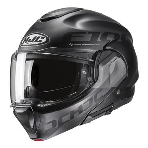 Kask motocyklowy HJC F100 Hetal czarny