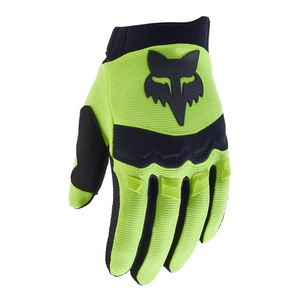 Rękawice motocyklowe rowerowe dla dzieci cross offroad mtb FOX Dirtpaw Fluo żółty Junior