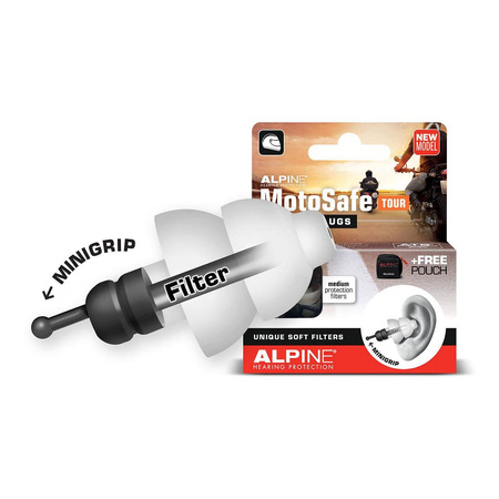 Zatyczki / Stopery do uszu ALPINE MotoSafe Tour