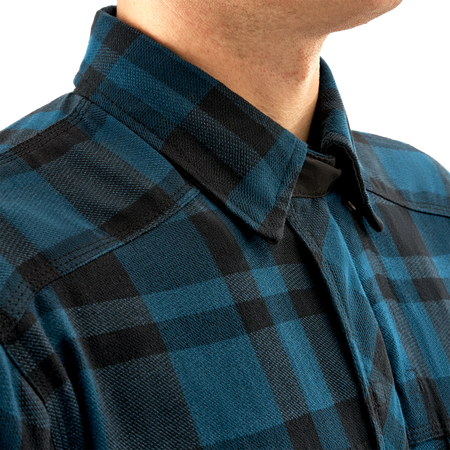 Koszula motocyklowa tekstylna miejska Shima RENEGADE 2 niebieski