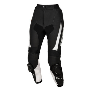 Spodnie motocyklowe damskie SECA SRS II LADY BLACK/WHITE czarny biały