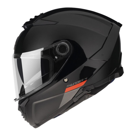 Kask integralny motocyklowy MT Thunder 4 SV Solid Gloss czarny