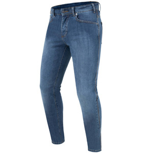 Jeansy motocyklowe Rebelhorn CLASSIC III Skinny Fit niebieskie