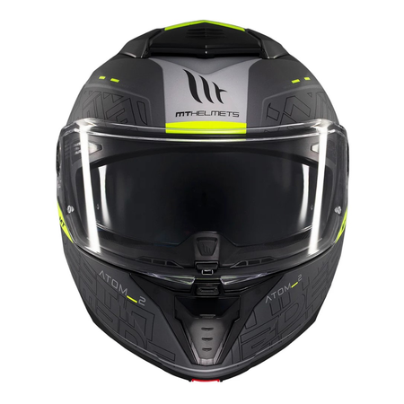 Kask motocyklowy MT ATOM 2 SV DESTINY MATT BLACK/GREY