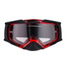Gogle IMX Dust Graphic red/black matt - szyba dark smoke + clear (2 szyby w zestawie)