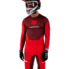 Bluza koszulka motocyklowa rowerowa cross offroad mtb FOX Flexair Optical Fluo czerwony