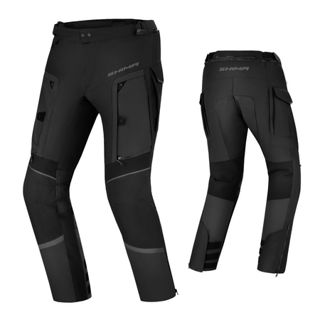 Spodnie motocyklowe tekstylne Shima HERO 2.0 czarny