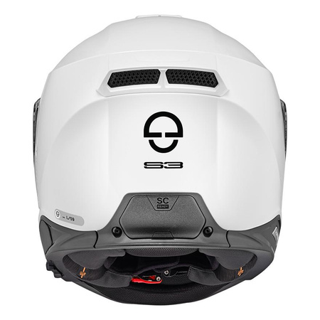 Kask motocyklowy SCHUBERTH S3 ECE GLOSSY WHITE biały