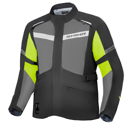 Kurtka motocyklowa tekstylna turystyczna/miejska Shima ALPHA fluo