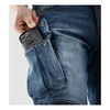 Spodnie jeans REBELHORN VANDAL MONOLAYER WASHED BLUE niebieski