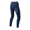 Damskie jeansy motocyklowe OZONE AGNESS II niebieskie