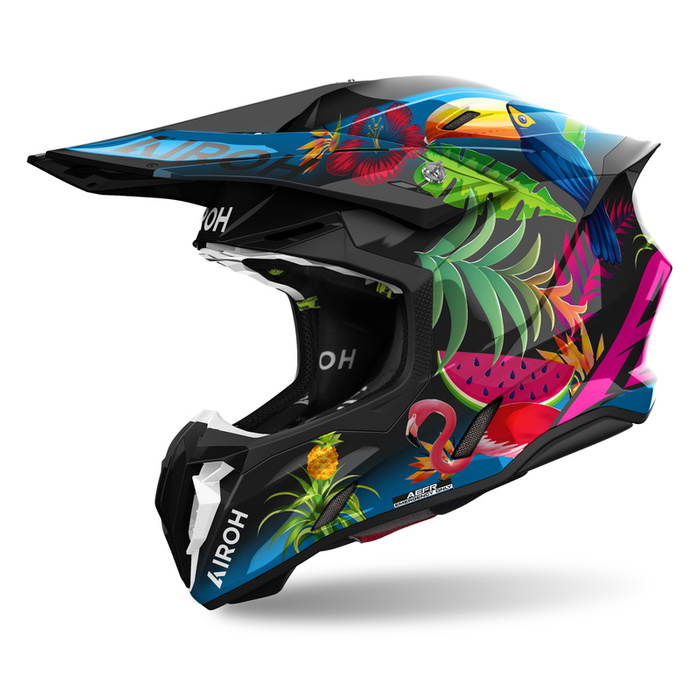 Kask motocyklowy AIROH Twist 3 Amazonia