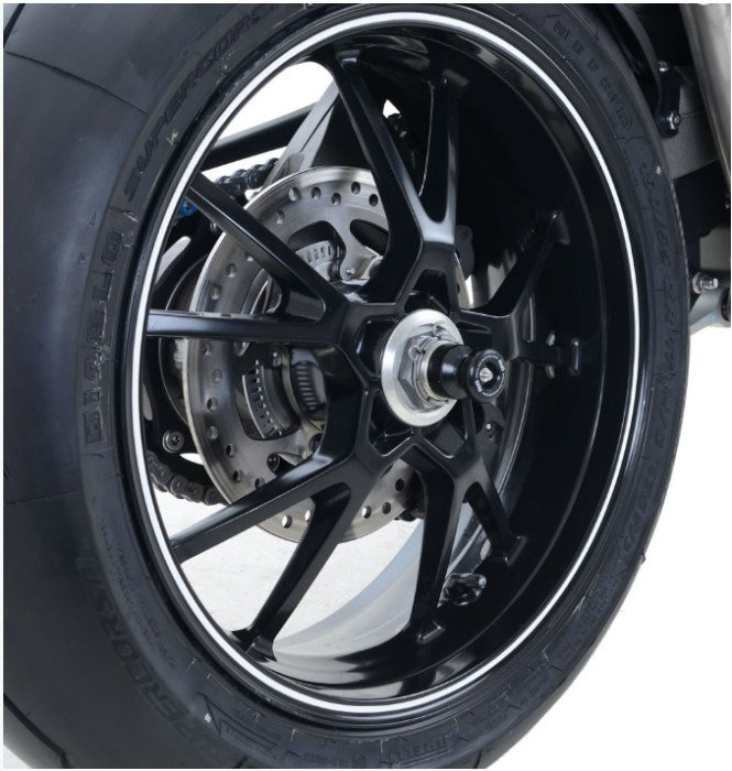 Slidery tylnej osi R&G do Triumph Speed Triple 11