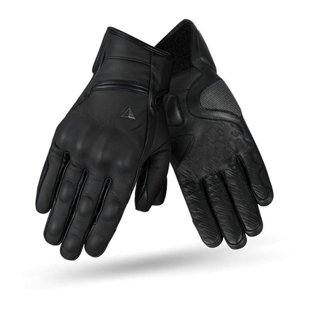 Rękawice motocyklowe miejskie Shima skórzane SHADOW TFL GLV czarny