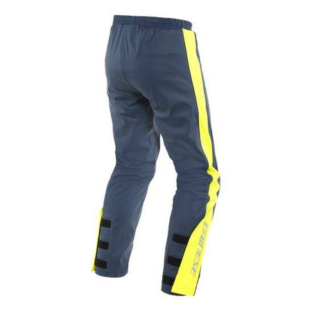Spodnie przeciwdeszczowe motocyklowe DAINESE STORM 2 niebieski żółty fluo