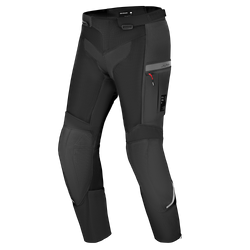 Tekstylne turystyczne spodnie motocyklowe Shima ALPHA czarny